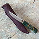 Knife 'Hauki-3' Finca 95h18 stab.karelka, Knives, Vorsma,  Фото №1