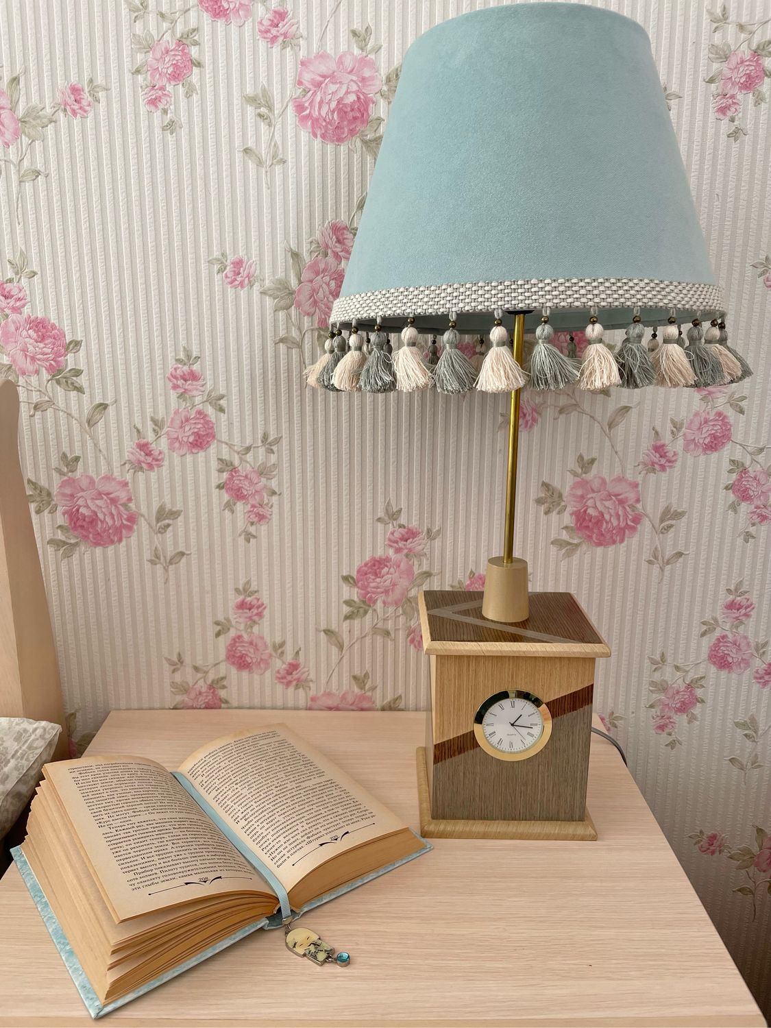 Лампа-часы купить в интернет-магазине Ярмарка Мастеров по цене 10000 ...