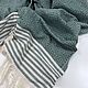 Стильный плед из хлопка, 220*220, бежевый. Пледы для пикника. TES`DECOR. Ярмарка Мастеров.  Фото №8