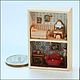 custom! Microtomic in a matchbox. Doll houses. CountersunkHouses (olgamutina). My Livemaster. Фото №4
