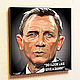 Picture Poster of James Bond-2 in the style of Pop Art, Fine art photographs, Moscow,  Фото №1