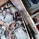 Акварель "Три кота", картина для спальни, подарок. Картины. Живые картины в каждый Дом. Интернет-магазин Ярмарка Мастеров.  Фото №2