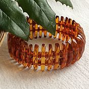 Украшения handmade. Livemaster - original item Original bracelet from solid Baltic amber, 21,5 g. Handmade.