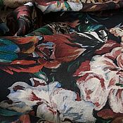 Piacenza.Итальянская костюмная плательная шерсть c шелком.Органза