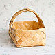 Order A basket woven from birch bark. Gift basket wicker. BirchStyle. Livemaster. . Basket Фото №3