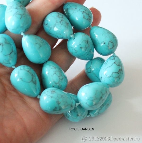 Бирюза ( говлит) форма (№159) купить в интернет-магазине Ярмарка ...