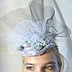 Charming party hat Silver veil Pearl, Photo albums, Novosibirsk,  Фото №1