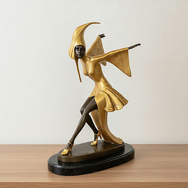 Статуэтки: "Золотая танцовщица"(ЕР-656MJ). bronza-statuetka. Статуэтки ручной работы - Ярмарка Мастеров Статуэтки ручной работы. Ярмарка Мастеров - ручная работа Статуэтки: "Золотая танцовщица"(ЕР-656MJ). Handmade.
