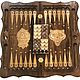 Order Backgammon carved handmade 'Animals' Art. .069. Gor 'Derevyannaya lavka'. Livemaster. . Backgammon and checkers Фото №3