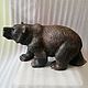 Скульптура Медведь из натурального  поделочного камня кальцит, Статуэтки, Орда,  Фото №1