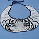 Felted collar 'White tiger', Collars, Kherson,  Фото №1