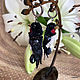 Bird earrings 'Swallows'. Miniature birds. Earrings. Coffeelena. My Livemaster. Фото №5