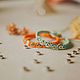 Womens name bracelet, Gift for Sister, Blue Braided Bracelet, Personal, Braided bracelet, Sarov,  Фото №1