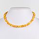 Order 50cm Beads of raw amber Healing for girls women. BalticAmberJewelryRu Tatyana. Livemaster. . Beads2 Фото №3