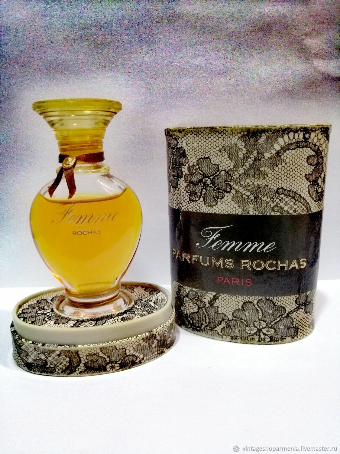 VINTAGE Femme parfums Rochas 13ml France 8000 ON2PKRU