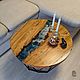 Заказать Журнальный стол-река из карагача. Akutrau Woodworking. Ярмарка Мастеров. . Столы Фото №3