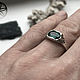 VS Emerald 2,09 Men's 925 silver ring with natural emerald. Rings. Bauroom - vedic jewelry & gemstones (bauroom). My Livemaster. Фото №5