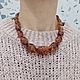 Order Necklace made of super large solid amber 35 mm in gold. marusjy. Livemaster. . Beads2 Фото №3