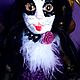 Кукла-оберег "Кошачья заклинательница". Кукла-оберег. Magic dolls by Amanita Elfin. Интернет-магазин Ярмарка Мастеров.  Фото №2