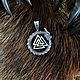 Ouroboros with Valknut. Pendants. h-a-n--t-e-r. My Livemaster. Фото №5