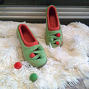 Felted Slippers 