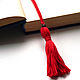 Order Bookmark for books Knitted heart red. BarminaStudio (Marina)/Crochet (barmar). Livemaster. . Gifts for February 14 Фото №3