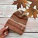 Шапка Тыковка. Шапки. Knit hats. Интернет-магазин Ярмарка Мастеров.  Фото №2