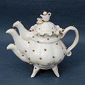 Посуда handmade. Livemaster - original item Fancy teapot with three spouts.. Handmade.