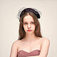 Hats: cocktail veil 'Black lilac', Hats1, Moscow,  Фото №1