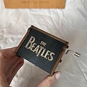 Подарки к праздникам handmade. Livemaster - original item The Beatles Music Box - I Want to Hold Your Hand. Handmade.