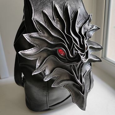 Сумки ручной работы. Ярмарка Мастеров - ручная работа Рюкзак Черный дракон. Handmade.