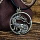 Mortal Kombat Medallion. Dragon Mortal Kombat brass Nickel silver. Locket. Mastenarium (mastenarium). Online shopping on My Livemaster.  Фото №2