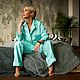 Tiffany's cotton pajamas'. Suits. Alexandra Maiskaya. My Livemaster. Фото №5