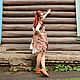 Комплект "Модная лоскутница Лулу" 44-48 Юбка, туника, брошь. Платья. Upcycling. Boho-Mode. Nata Schu. Ярмарка Мастеров.  Фото №5