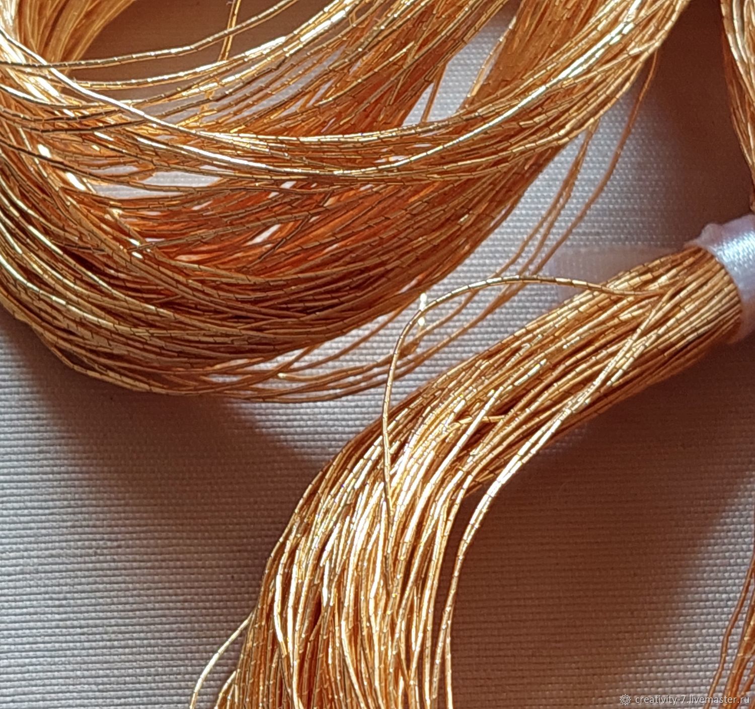 Японские золотые нити из Киото для ручной вышивки купить в интернет ...