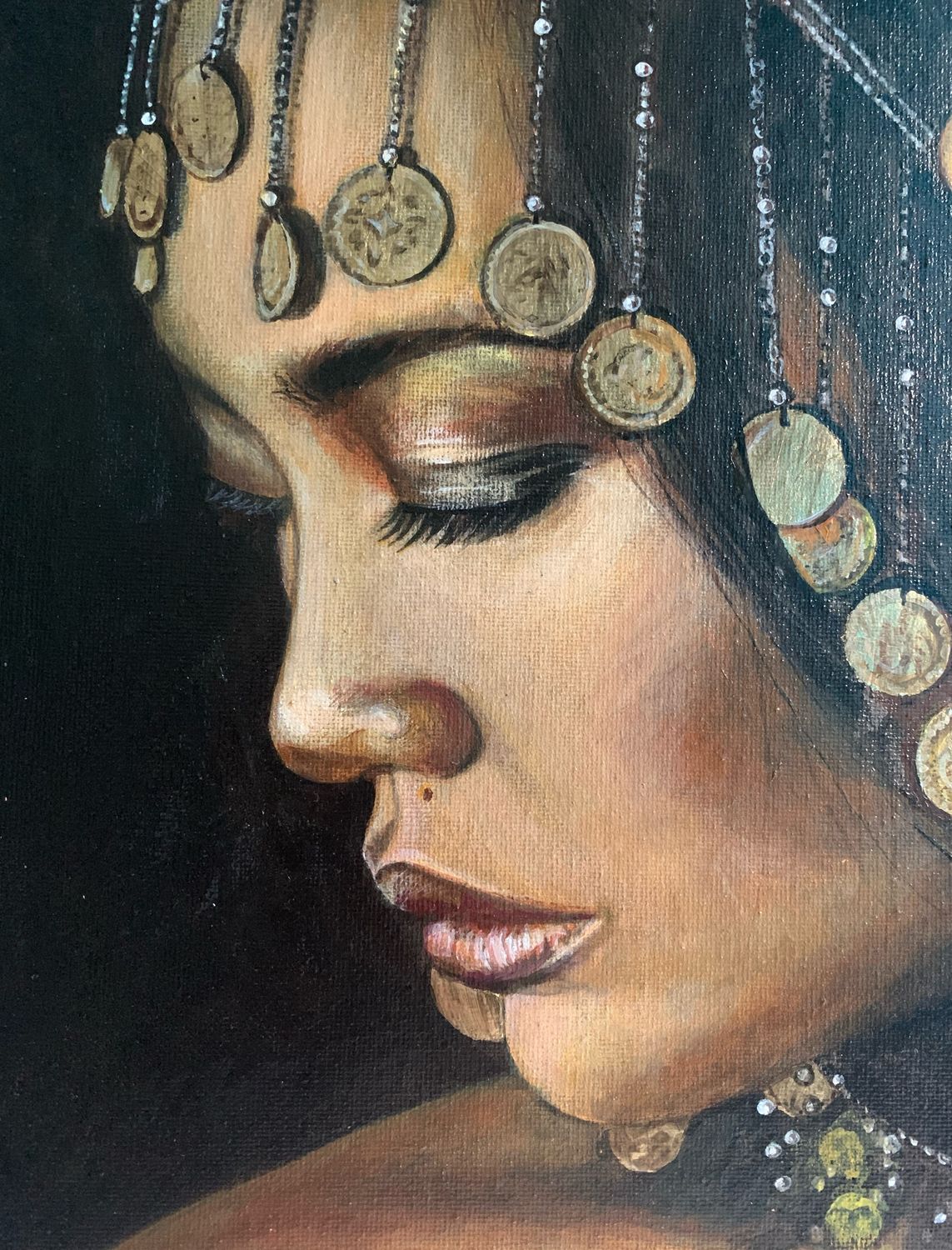 Картина «Восточная красавица» в интернет-магазине Ярмарка Мастеров по ...