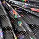 Genuine suede Glossy dots, butterfly 0,5 mm, Leather, Ankara,  Фото №1