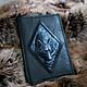 Passport cover made of leather 'Twilight of the Gods'. Obsidian. Passport cover. WoobbyArt. My Livemaster. Фото №6