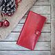 Shark Red leather wallet, Wallets, St. Petersburg,  Фото №1