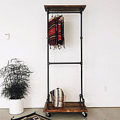 Для дома и интерьера handmade. Livemaster - original item Kingston2 — Hanger with 2 rods and 2 shelves. Handmade.