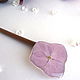 A wooden stud made of beech with a real Lilac Hydrangea flower. Hairpin. WonderLand. Online shopping on My Livemaster.  Фото №2