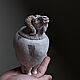 Caja de joyería de cerámica: El toro. Box. Surglinok. Ярмарка Мастеров.  Фото №4