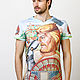 Мужская футболка Uzor Wear с принтом, модель Кузнец, 100% хлопок, Футболки и майки мужские, Москва,  Фото №1
