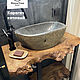 Тумба из капового карагача в стиле Лофт, Мебель для ванной, Санкт-Петербург,  Фото №1