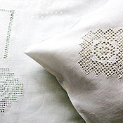 Для дома и интерьера handmade. Livemaster - original item Linen 100%bed linen 8 Cubans. Handmade.