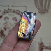 Материалы для творчества handmade. Livemaster - original item Spectrolite, cabochon 38 X 20 X 9. Handmade.