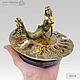 Bronze Mermaid and a Seahorse with Pearls on the Side. Figurines. Miner premium - Ltd Moscow (mineralpremium). Online shopping on My Livemaster.  Фото №2
