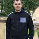 Order Black men's patterned hoodie, zip-up hoodie. Lara (EnigmaStyle). Livemaster. . Sweatshirts for men Фото №3