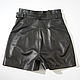 The shorts are genuine leather. Shorts. Lollypie - Modiste Cat. Online shopping on My Livemaster.  Фото №2