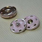 Кнопка пришивная металлическая для одежды из Италии